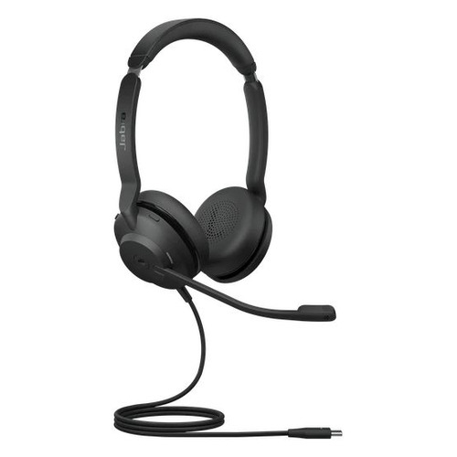 фото Гарнитура jabra evolve2 30, для компьютера, накладные, черный [23089-999-879]