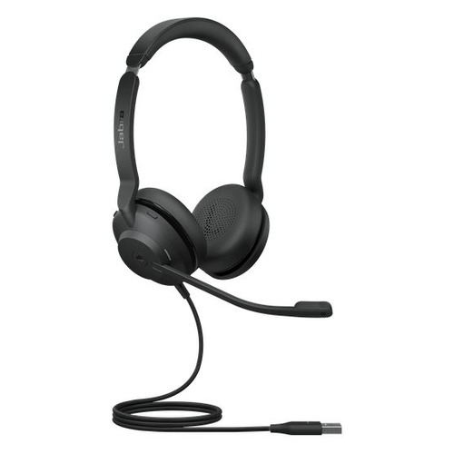 фото Гарнитура jabra evolve2 30, для компьютера, накладные, черный [23089-999-979]