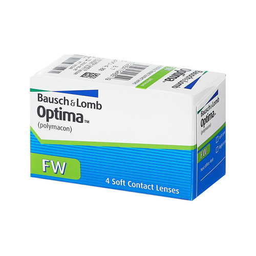

Контактные линзы Bausch + Lomb Optima FW 8.7мм -8,5 уп.:4шт, Optima FW