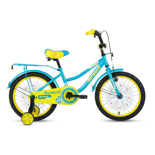Велосипед FORWARD Funky 18 (2021), городской (детский), колеса 18