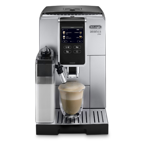 

Кофемашина DeLonghi Dinamica ECAM370.85 SB, серебристый/черный, ECAM370.85 SB