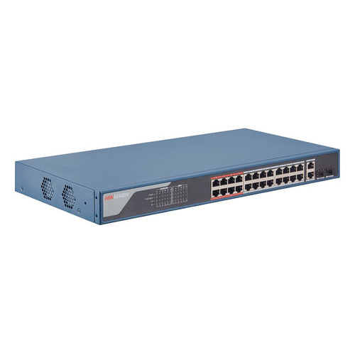 

Коммутатор Hikvision DS-3E1326P-EI 24x100Mb 2G 24PoE+ 370W управляемый, DS-3E1326P-EI