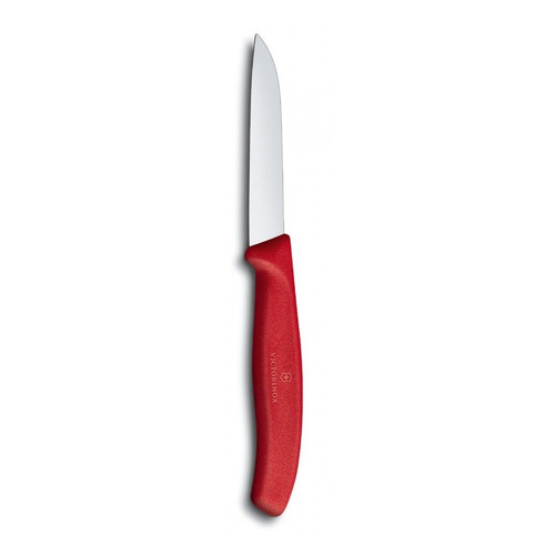 

Нож кухонный Victorinox Swiss Classic, для овощей, 80мм, заточка прямая, стальной, красный [6.7401], Swiss Classic