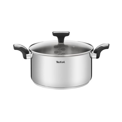 

Кастрюля Tefal Intuition E3014624, 4.2л, с крышкой, серебристый [2100117992], E3014624