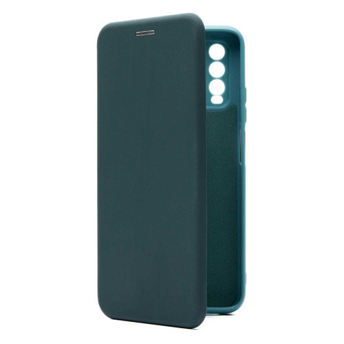 

Чехол (флип-кейс) BORASCO Shell case, для Xiaomi Redmi 9T, зеленый [40059], Shell case