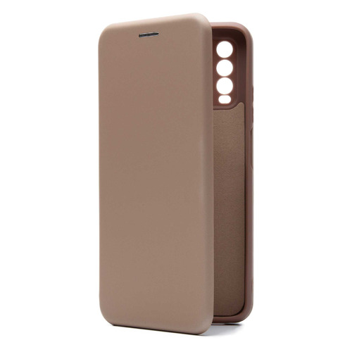 

Чехол (флип-кейс) BORASCO Shell case, для Xiaomi Redmi 9t, золотистый [40060], Shell case