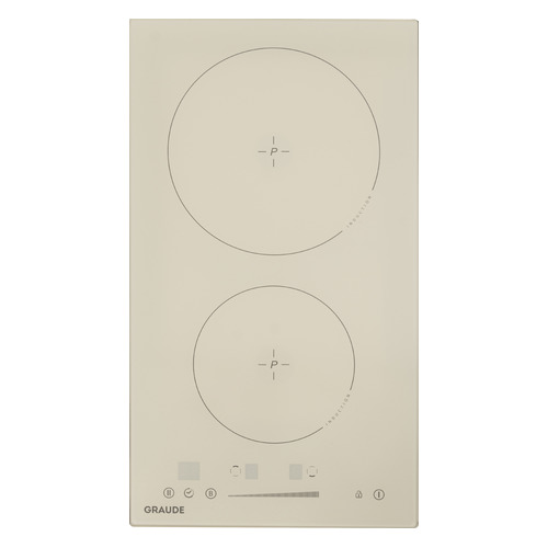 фото Индукционная варочная панель graude ik 30.1 c, независимая, бежевый