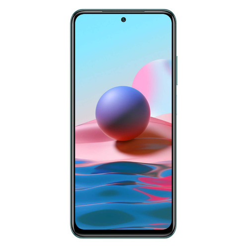 фото Смартфон xiaomi redmi note 10 4/64gb, зеленый