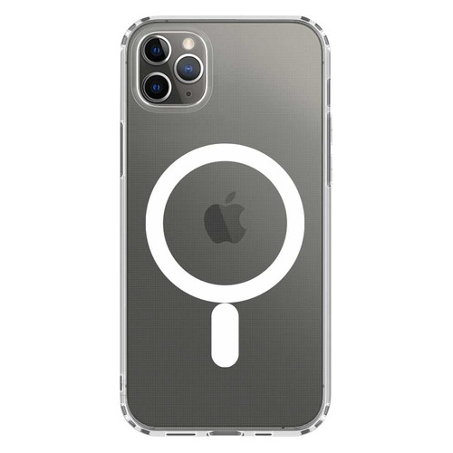 фото Чехол (клип-кейс) deppa gel pro magsafe, для apple iphone 11 pro max, прозрачный [870083]