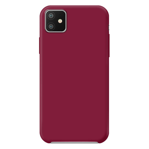 фото Чехол (клип-кейс) deppa liquid silicone case, для apple iphone 11, красный [87299]