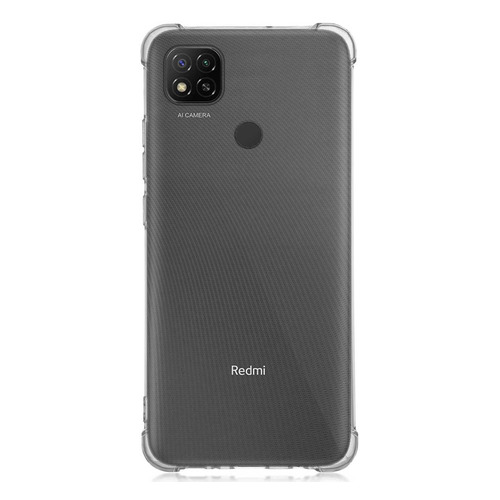 

Чехол (клип-кейс) Brosco, для Xiaomi Redmi 9C, прозрачный [xm-r9c-hard-tpu-transparent], Brosco