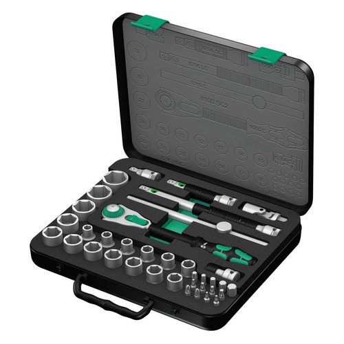 

Набор головок WERA WE-003645, 37 предметов, WE-003645