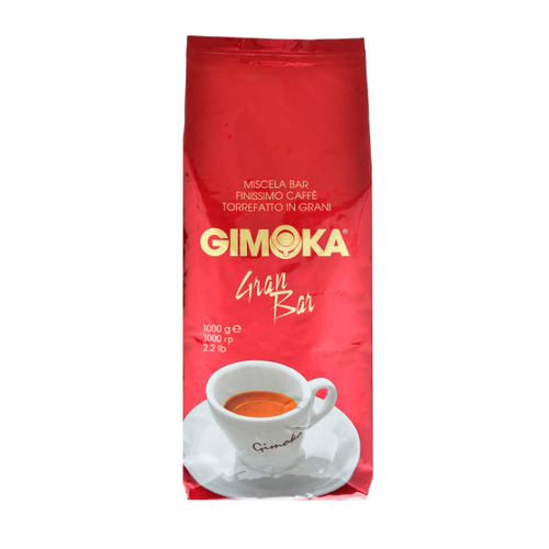 

Кофе зерновой GIMOKA Gran Bar, средняя обжарка, 1000 гр, Gran Bar