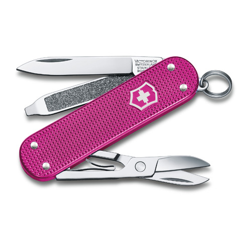

Складной нож Victorinox Classic Flamingo Party, функций: 7, 58мм, коробка картонная [0.6221.251g], Classic Flamingo Party