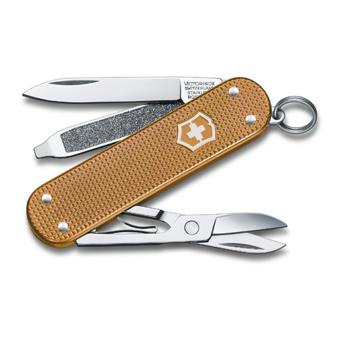 

Складной нож Victorinox Classic Wet Sand, функций: 7, 58мм, коробка картонная [0.6221.255g], Classic Wet Sand