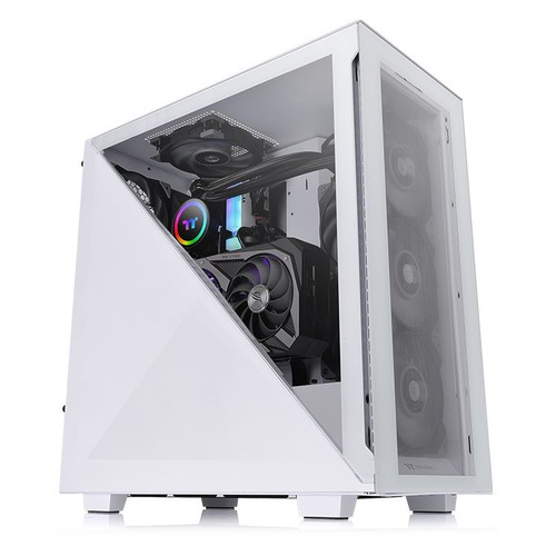 

Корпус ATX Thermaltake Divider 300 TG, Midi-Tower, без БП, белый [ca-1s2-00m6wn-00], Divider 300 TG