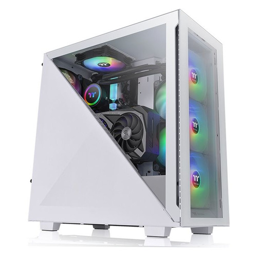 

Корпус ATX Thermaltake Divider 300 TG ARGB, Midi-Tower, без БП, белый [ca-1s2-00m6wn-02], Divider 300 TG ARGB