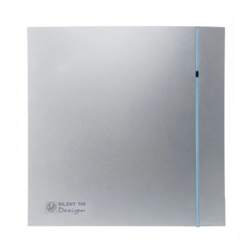 

Вентилятор SOLER&PALAU SILVER DESIGN, вытяжной, серебристый [silent-100 cz], SILVER DESIGN