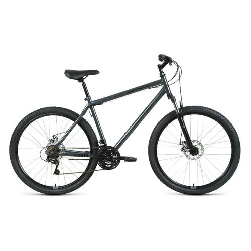 фото Велосипед altair mtb ht 27,5 2.0 disc (2021) горный рам.:17" кол.:27.5" серый/черный 16.5кг (rbkt1m1