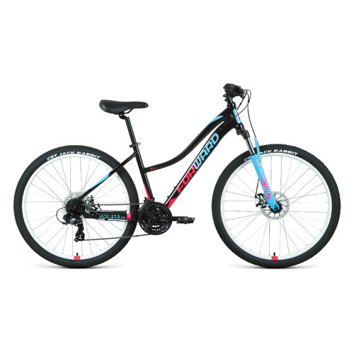

Велосипед Forward Jade 27,5 2.2 (2021) горный рам.:16.5" кол.:27.5" черный/розовый 15кг (RBKW1M37G06, Jade 27,5 2.2