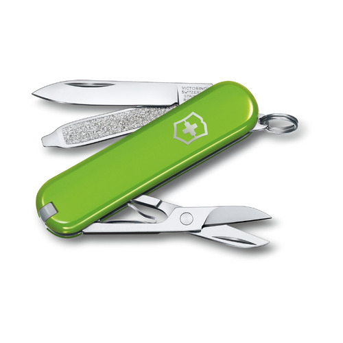 

Складной нож Victorinox Classic Smashed Avocado, функций: 7, 58мм, блистер [0.6223.43b1], Classic Smashed Avocado