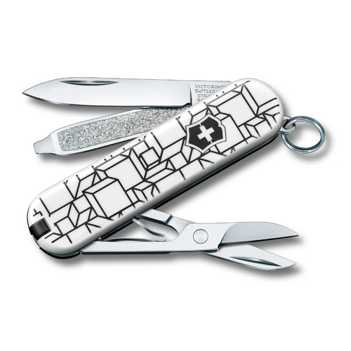 

Складной нож Victorinox Classic LE2021 Cubic Illusion, функций: 7, 58мм, коробка картонная [0.6223.l2105], Classic LE2021 Cubic Illusion