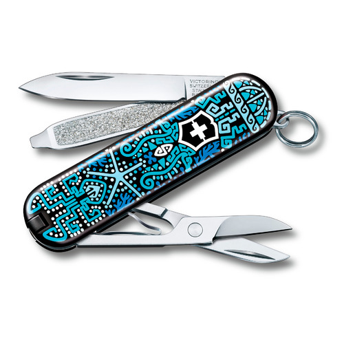 

Складной нож Victorinox Classic LE2021 Ocean Life, функций: 7, 58мм, коробка картонная [0.6223.l2108], Classic LE2021 Ocean Life