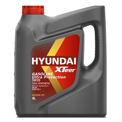 фото Моторное масло hyundai xteer gasoline ultra protection 5w-30 4л. синтетическое [1041002]