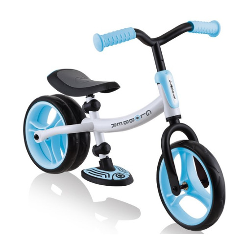 фото Беговел globber go bike duo белый/голубой 3.4кг (614-201)