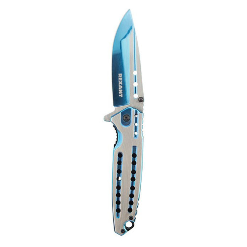 

Складной нож REXANT Blue, 212мм, белый / голубой, блистер [12-4908-2], Blue