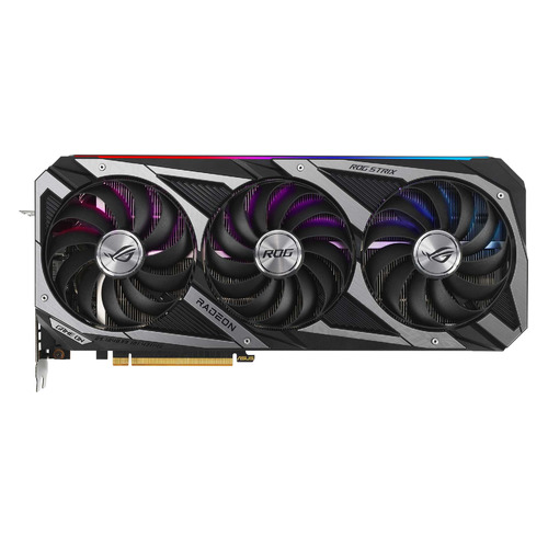 фото Видеокарта asus amd radeon rx 6700xt, rog-strix-rx6700xt-o12g-gaming, 12гб, gddr6, oc, ret