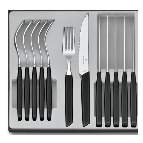 

Набор столовых приборов Victorinox Swiss Modern, сталь нержавеющая, 12шт [6.9093.12w.12], Swiss Modern