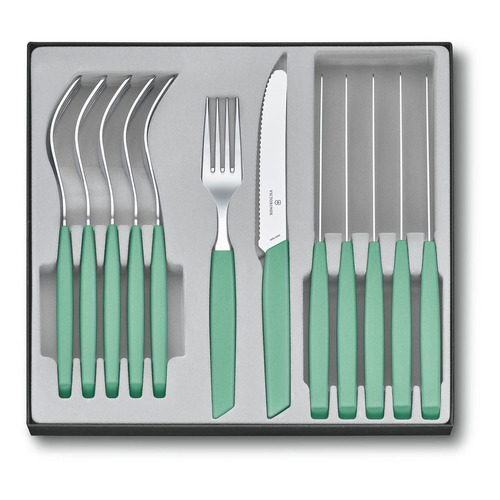 

Набор столовых приборов Victorinox Swiss Modern, сталь нержавеющая, 12шт [6.9096.11w41.12], Swiss Modern