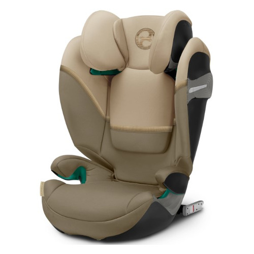 фото Автокресло детское cybex solution s i-fix classic beige, 2/3, от 3 до 12 лет, бежевый