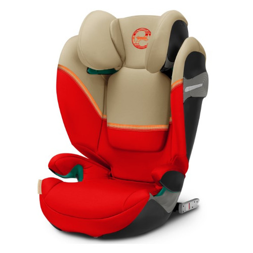 фото Автокресло детское cybex solution s i-fix autumn, 2/3, от 3 до 12 лет, золотой