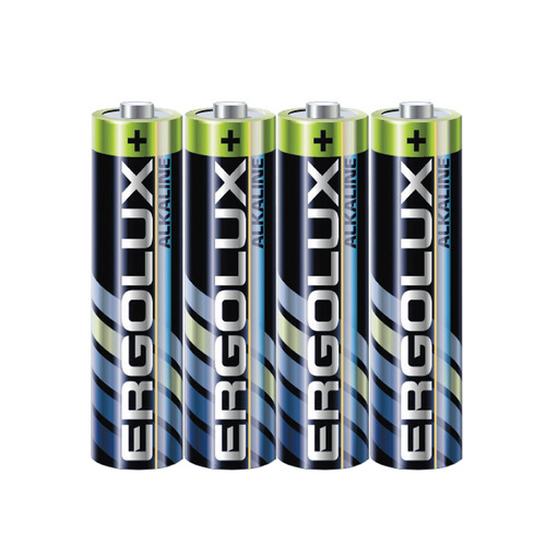 

AAA Батарейка ERGOLUX Alkaline LR03 SR4, 4 шт. 1150мAч, LR03 SR4