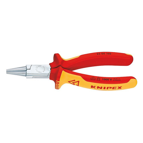 

Круглогубцы KNIPEX KN-2206160, 160мм, KN-2206160