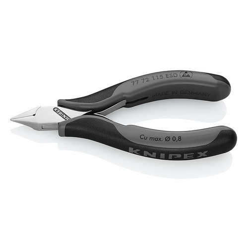

Бокорезы KNIPEX KN-7772115ESD, 115мм, KN-7772115ESD