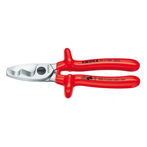 

Кабелерез Knipex KN-9517200 диэлектр.покр., KN-9517200