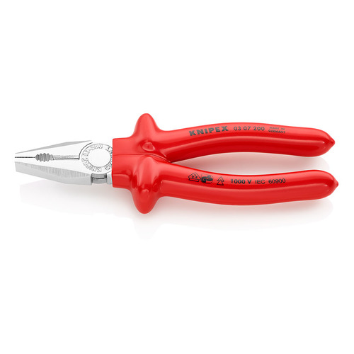 

Плоскогубцы Knipex KN-0307200 диэлектр.покр., KN-0307200