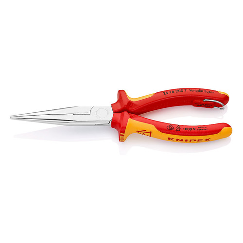 

Длинногубцы Knipex KN-2616200T диэлектр.покр., KN-2616200T