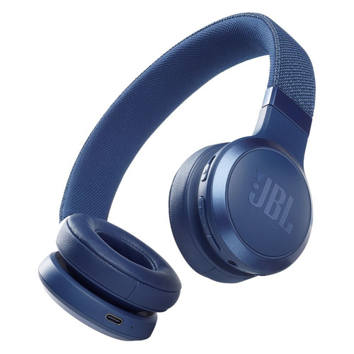 фото Гарнитура jbl live 460nc, bluetooth, накладные, синий [jbllive460ncblu]