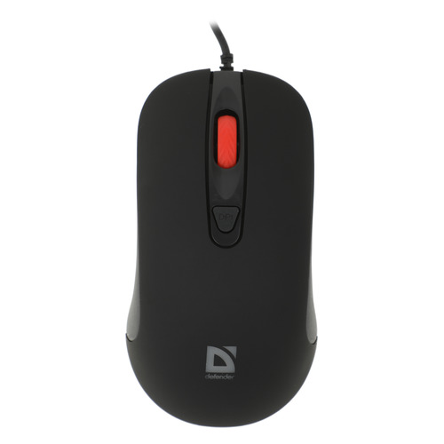 

Мышь Defender Ultra Classic MB-280, игровая, оптическая, проводная, USB, черный [52281], Ultra Classic MB-280