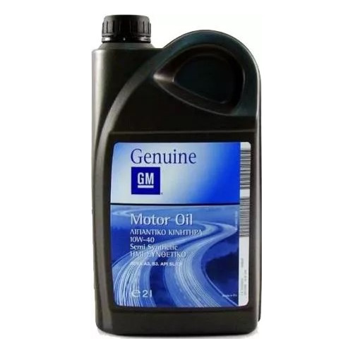 фото Моторное масло gm motor oil 10w-40 2л. полусинтетическое [93165214]