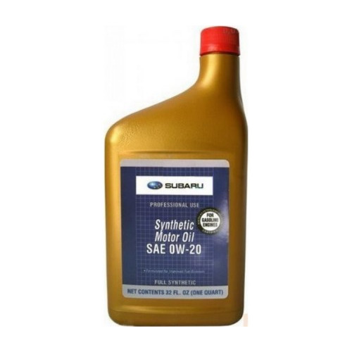 фото Моторное масло subaru motor oil 0w-20 1л. синтетическое [fig61-9920t1l]