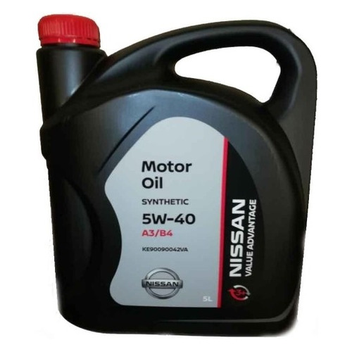 фото Моторное масло nissan va motor oil 5w-40 5л. синтетическое [ke900-90042va]