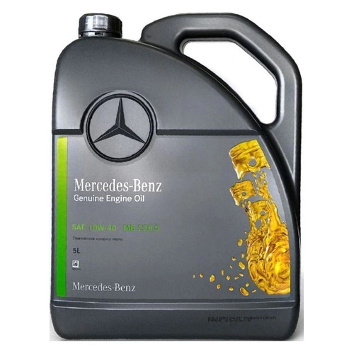 фото Моторное масло mercedes-benz a000 989 69 02 13 bccr 10w-40 5л. полусинтетическое