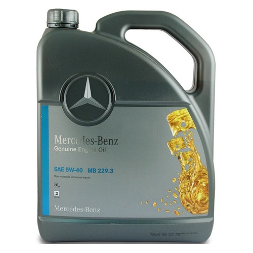 

Моторное масло MERCEDES-BENZ МB 229.3 5W-40 5л. синтетическое [a000 989 77 02 13 bhfr], МB 229.3