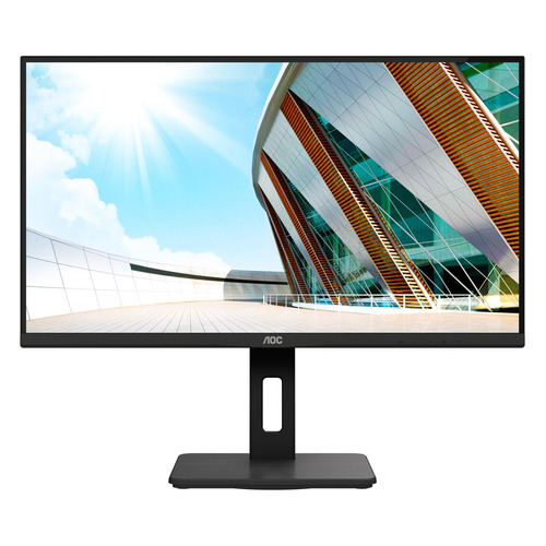 фото Монитор aoc value line u28p2a 28", черный