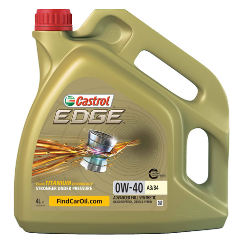 фото Моторное масло castrol edge fst 0w-40 4л. синтетическое [156e8c]